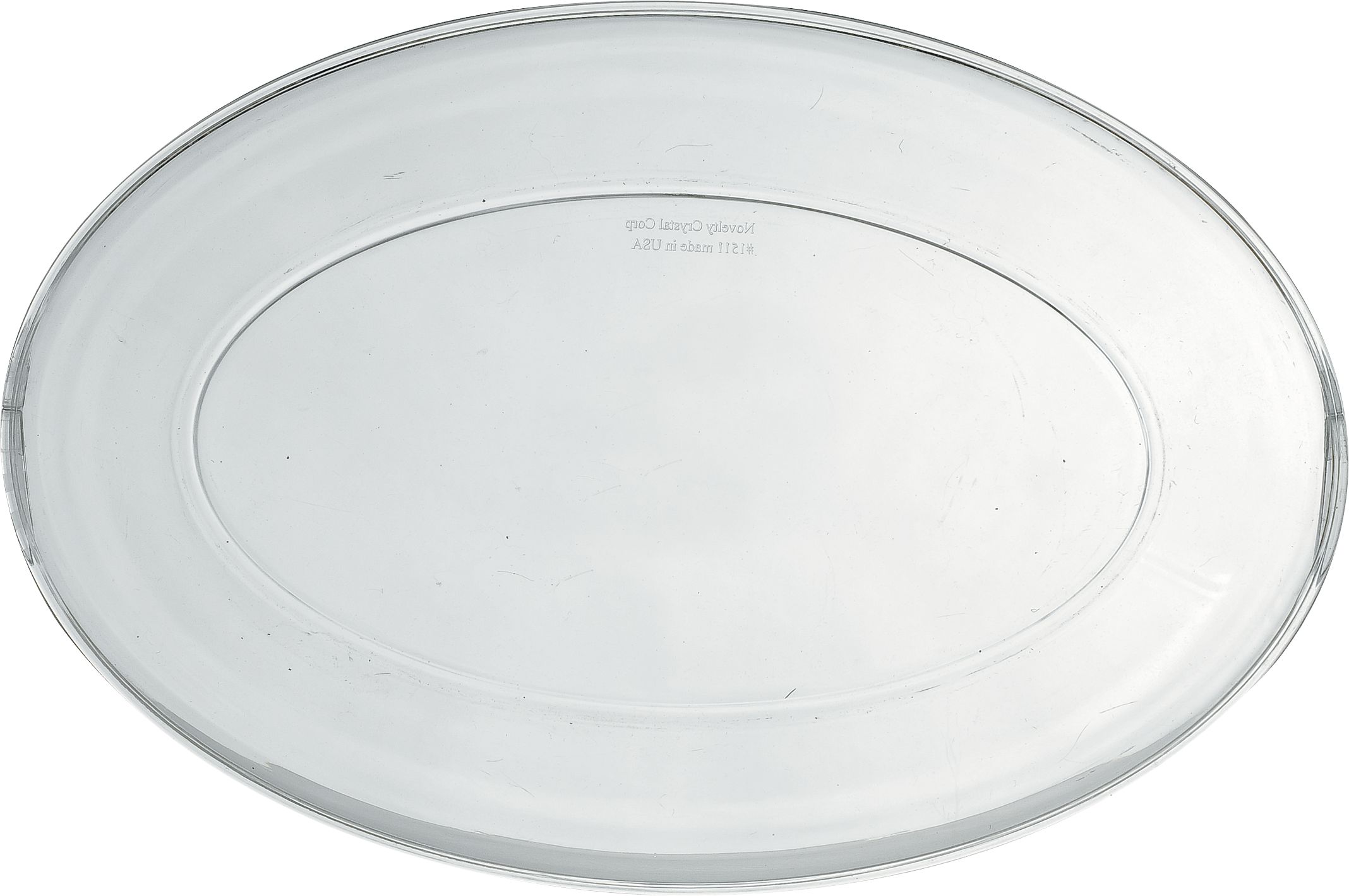 Plateau ovale, transparent Overhead_Plunge