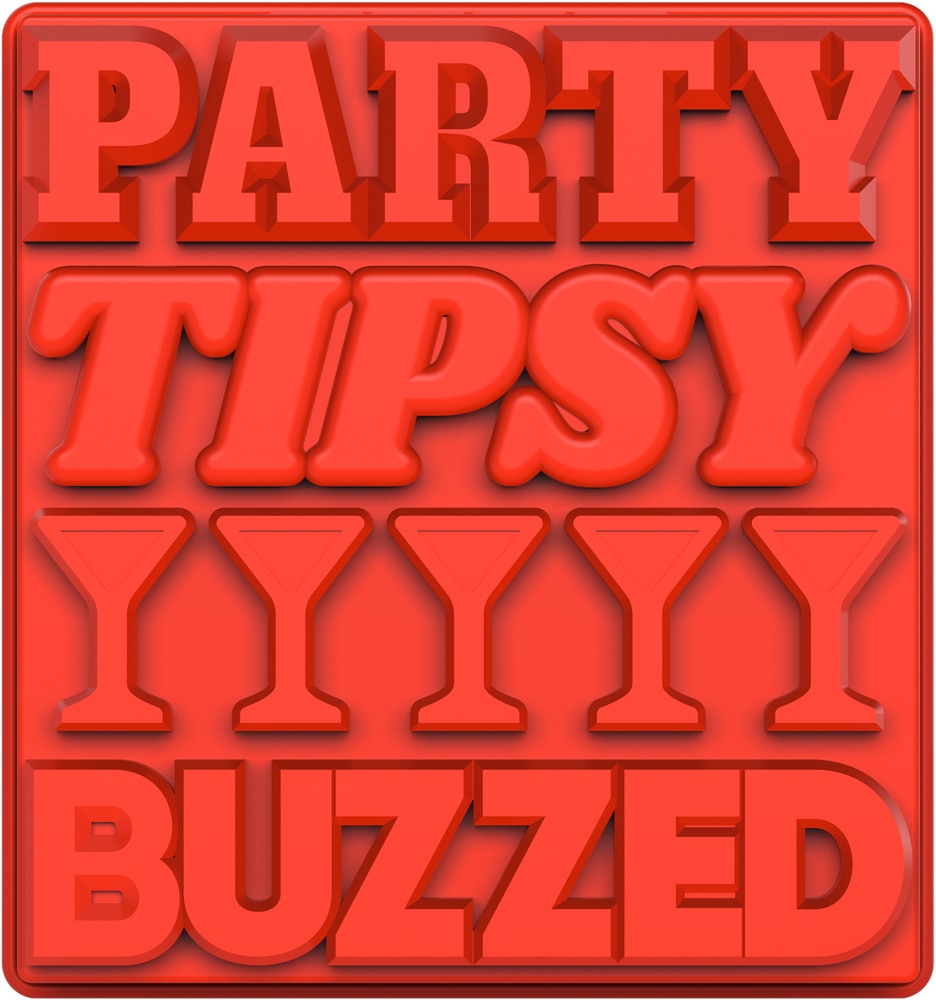 Party Tipsy Buzzed Ice Tray Party City