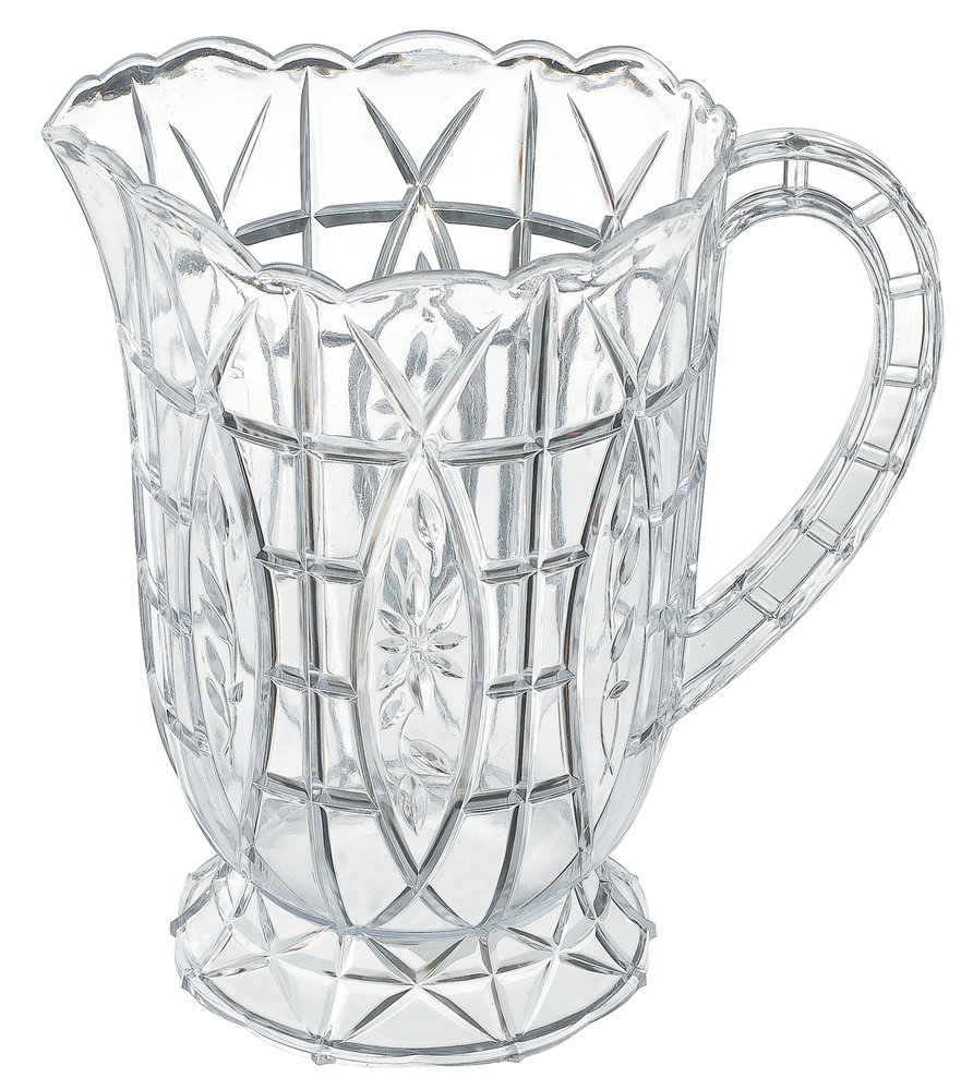 Crystal Cut Pitcher | 2 Quart