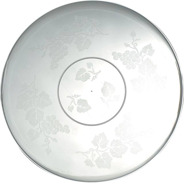 Clear Tray, 12-in Overhead_Flat