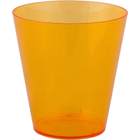 Big Party Pack Orange Plastic Shot Glasses, 100-ct Front_Elevated