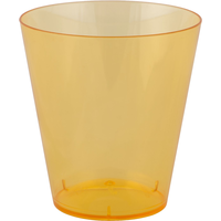 Big Party Pack Sunshine Yellow Plastic Shot Glasses, 100-ct Front_Elevated