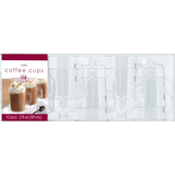 Plastic Mini Coffee Cups, Birthdays, Anniversaries more, Clear, 2-oz, 10-pk Front_Flat