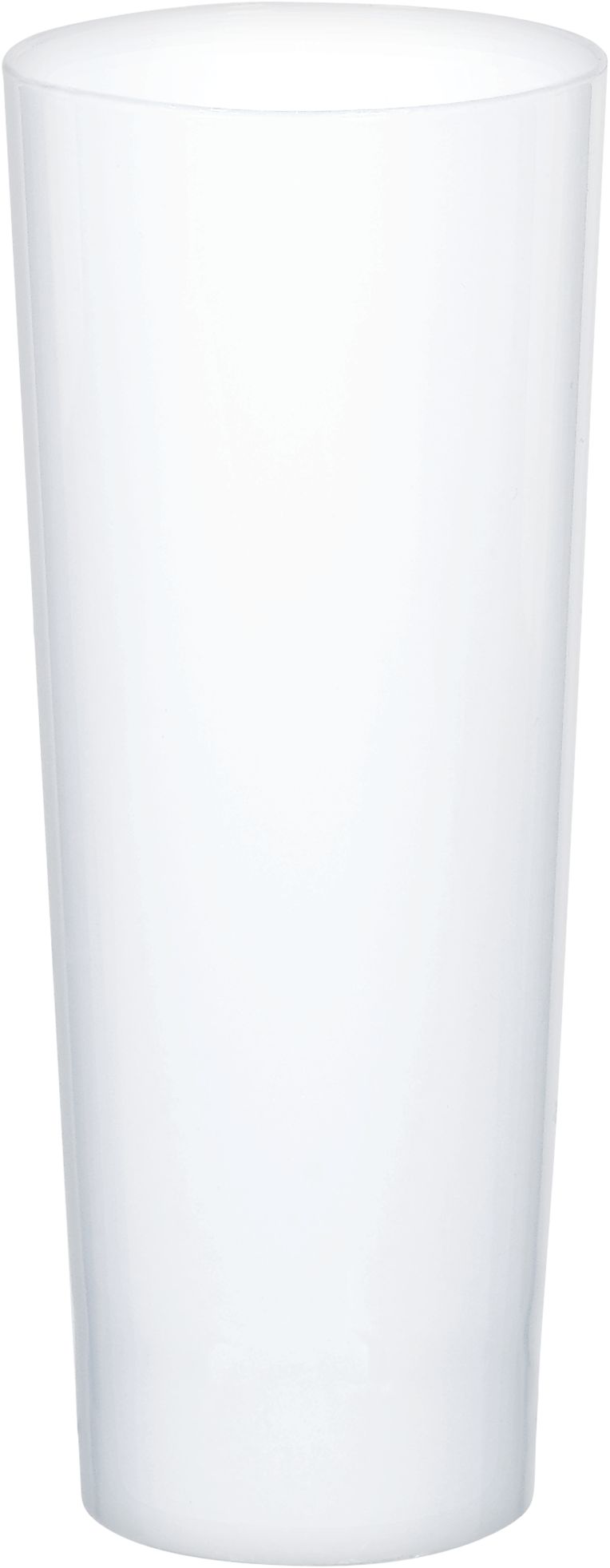 Mini White Plastic Cordial Glasses, 10-pk Front_Elevated