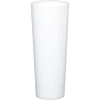 Mini White Plastic Cordial Glasses, 10-pk Front_Elevated