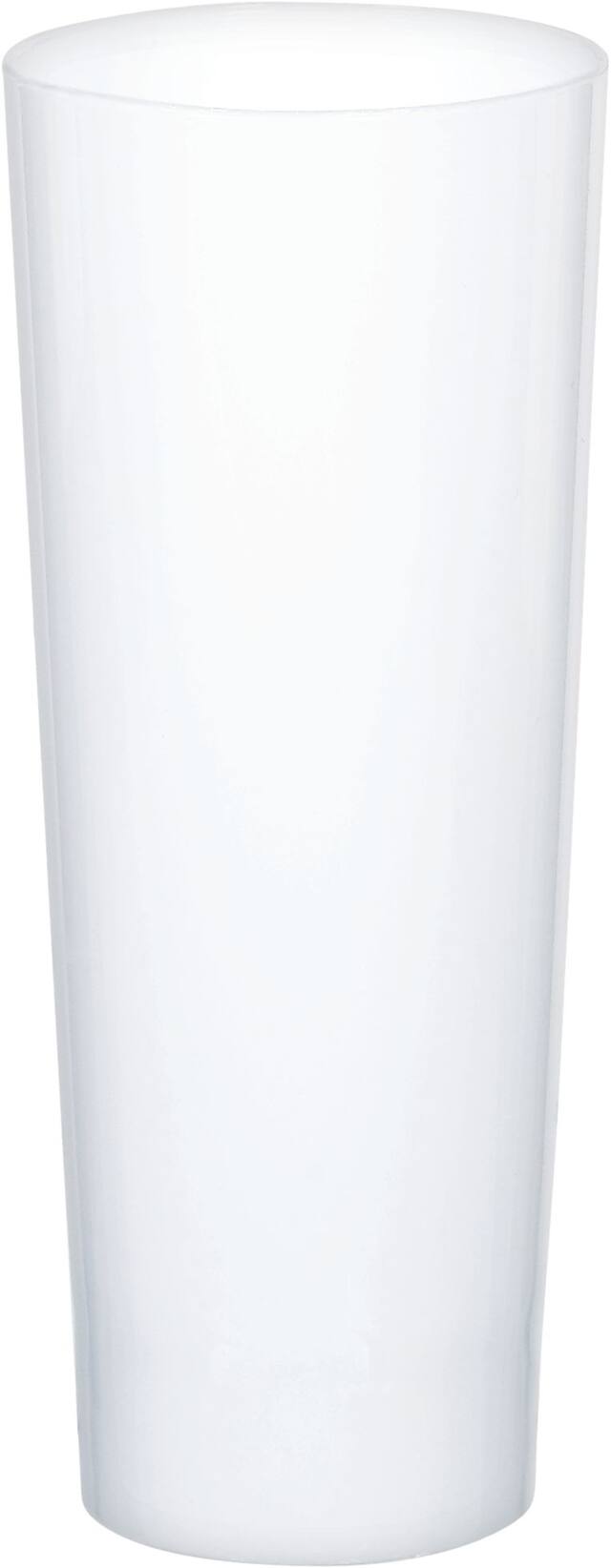 Mini White Plastic Cordial Glasses, 10-pk Front_Elevated