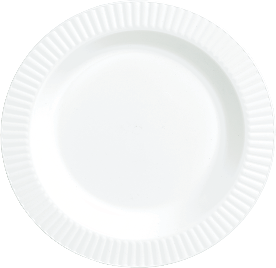 White Premium Plastic Dessert Plates 32ct