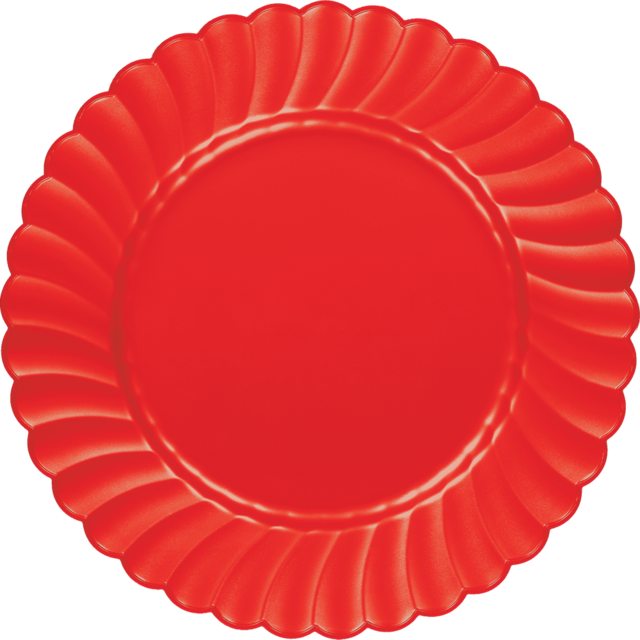 Royal Premium Plastic Scalloped Lunch Plates, 12pk Party City