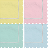 Pretty Pastels Beverage Napkins, 16-ct Overhead_Flat