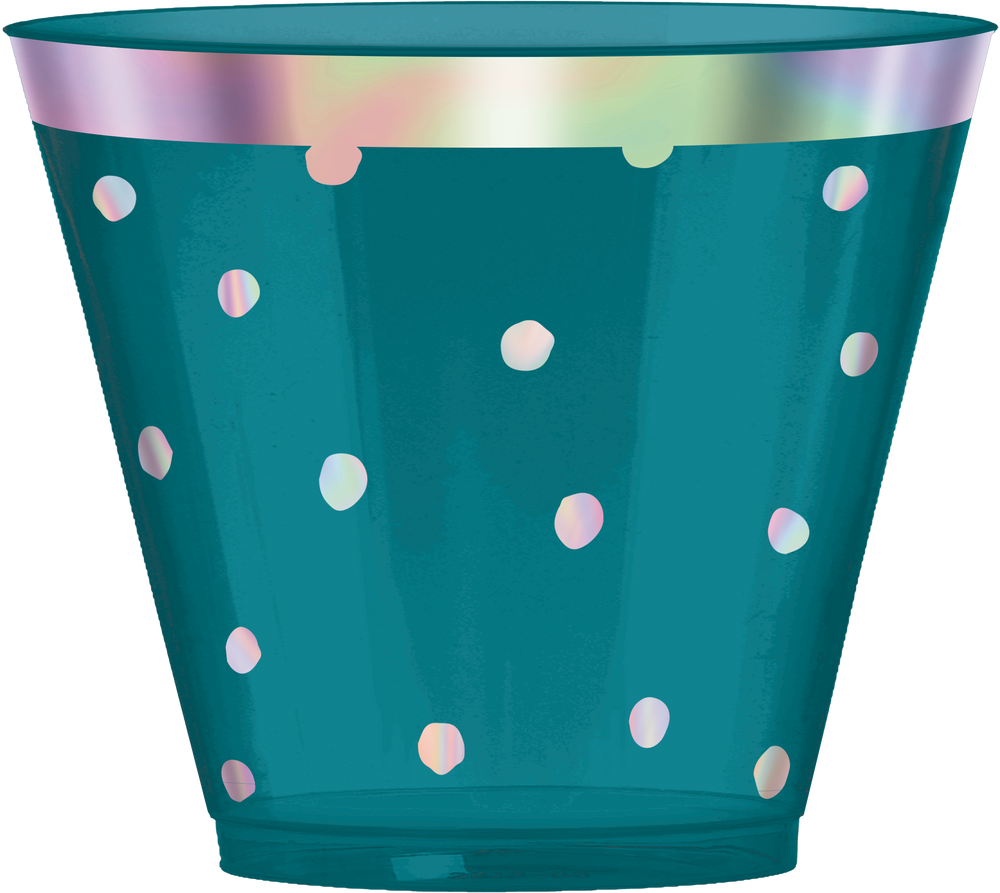 Sparkling Sapphire Plastic Tumblers, 24pk Canadian Tire