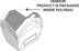Kraft Take Out Containers, Tan,6-in, 5-pk, for Christmas/Thanksgiving/New Year's Eve/Easter/Birthday Party Front_Angled_Right