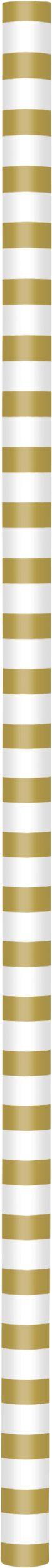 Gold & White Striped Paper Drink Stirrers, 75-pk Front_Flat