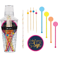 Coquetelier multicolore aux couleurs vives Composite_or_Mixed