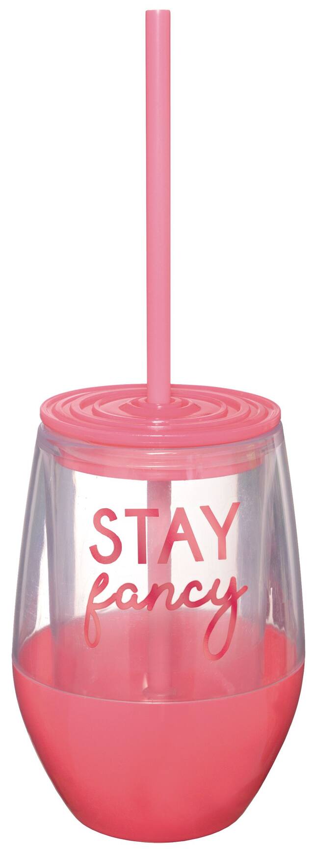 Gobelet à paille sans pied Stay Fancy Front_Elevated
