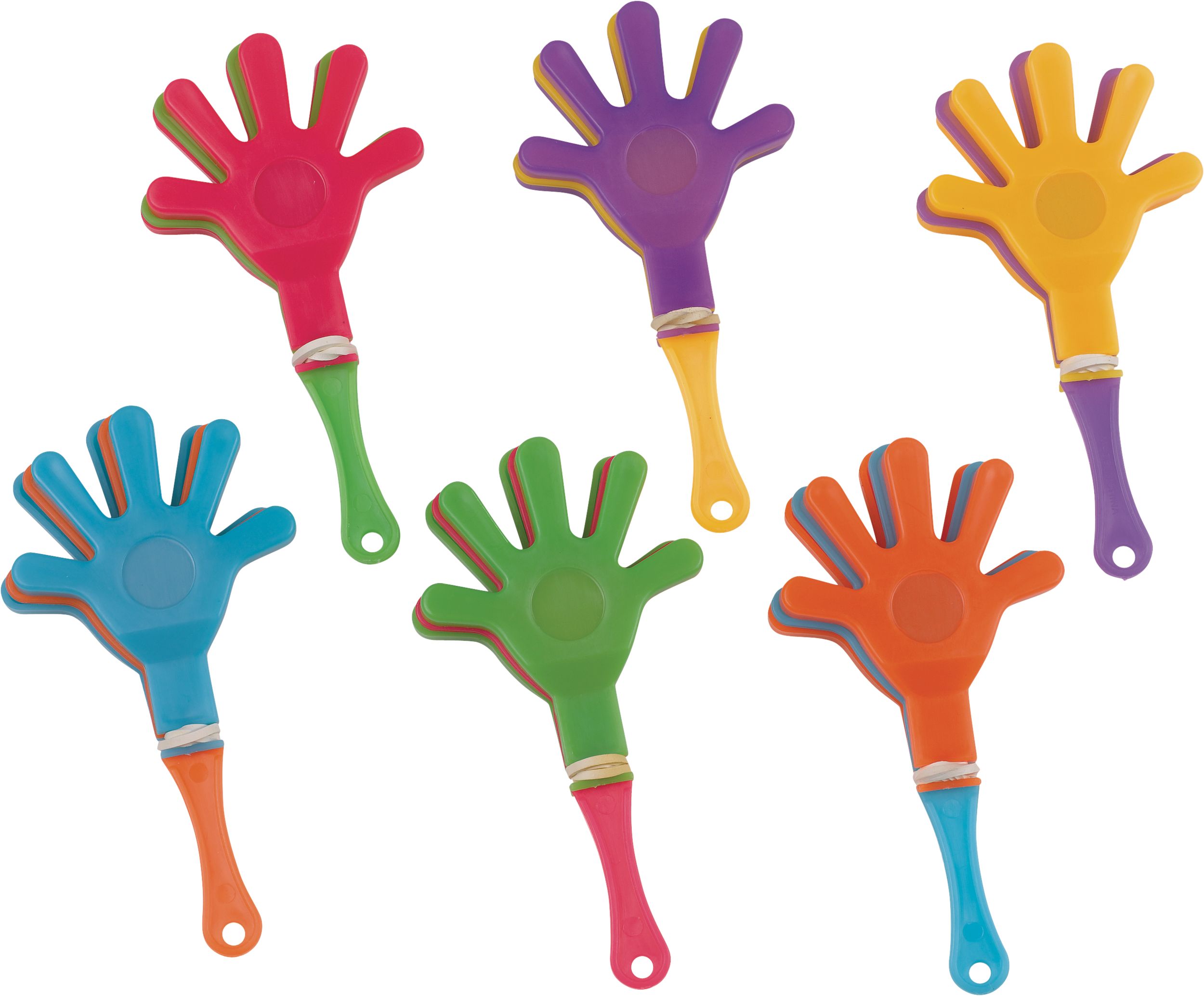 Party Noisemakers, Multi-Coloured, 100-pk, for Birthday/Party Favour Front_Angled_Right