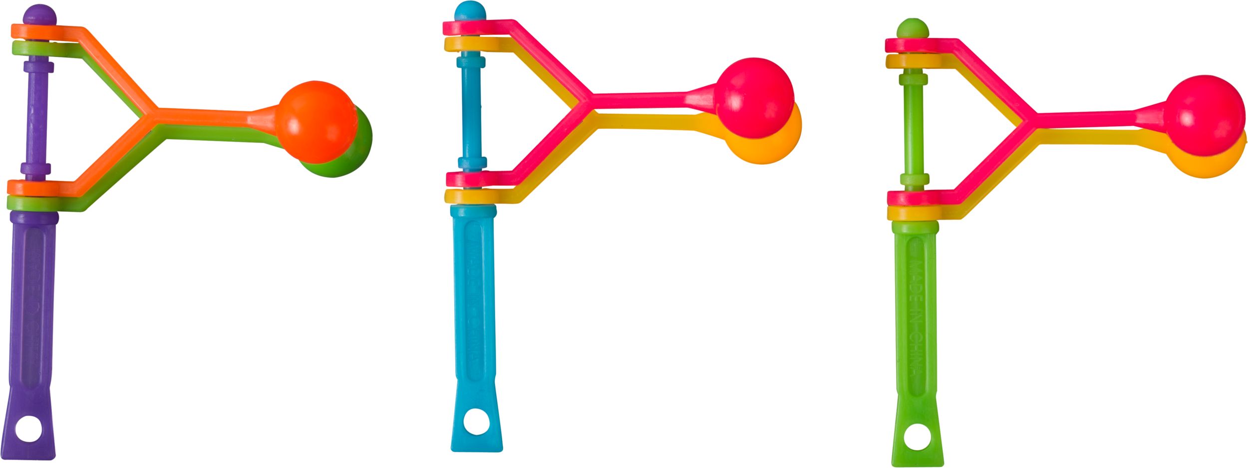 Party Noisemakers, Multi-Coloured, 100-pk, for Birthday/Party Favour Side_Right