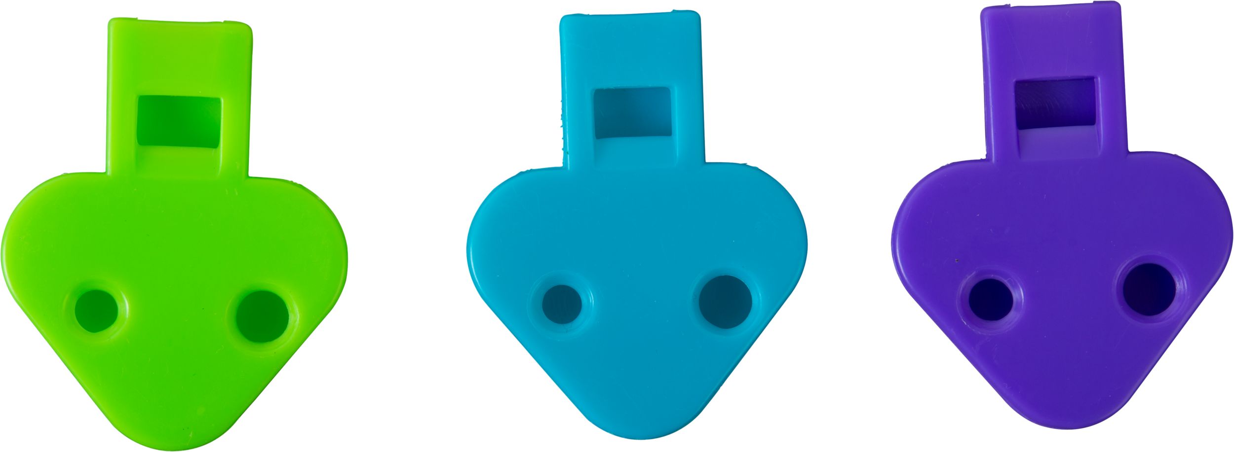 Party Noisemakers, Multi-Coloured, 100-pk, for Birthday/Party Favour Overhead_Flat