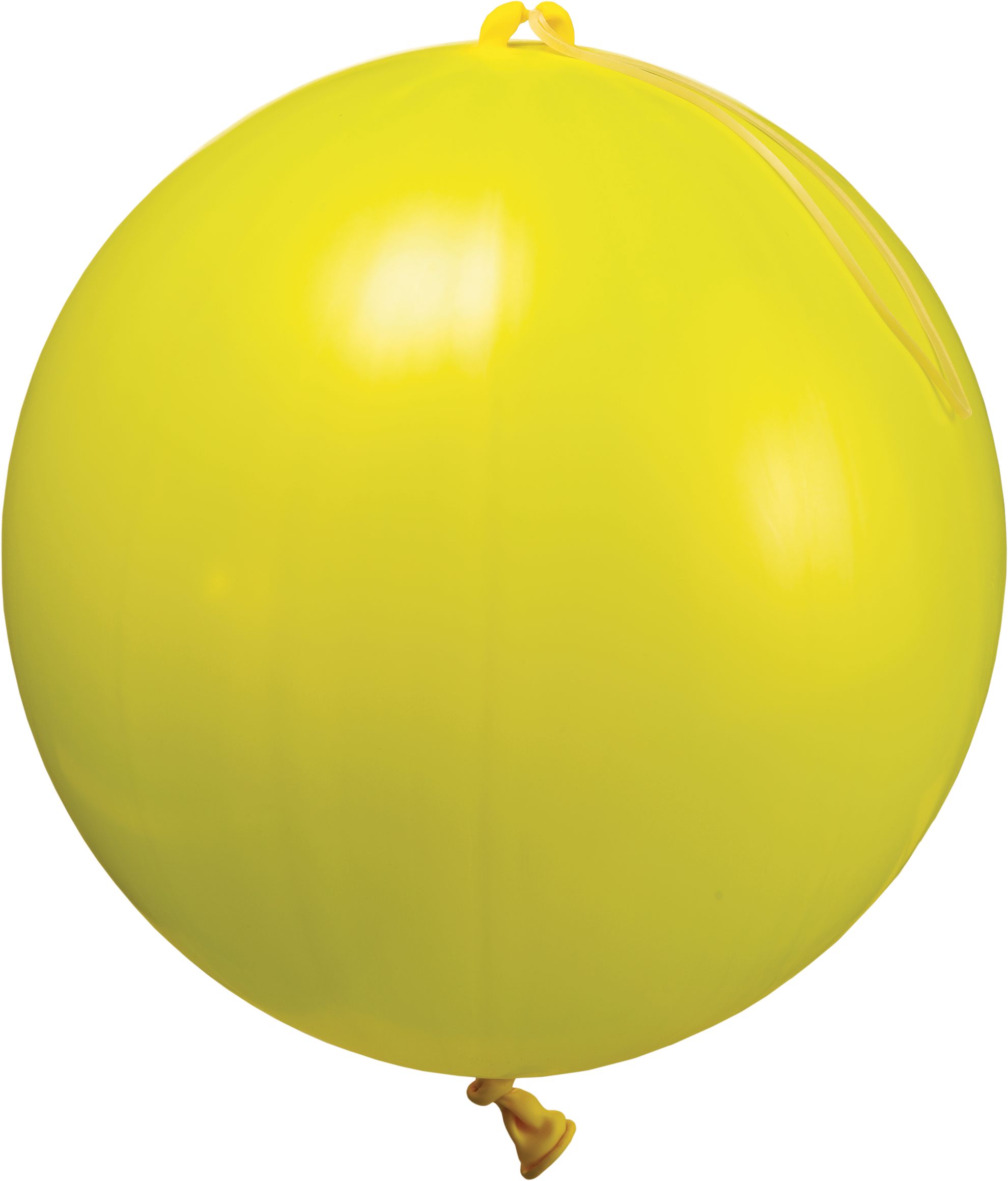 Round Punch Balloons, Blue/Red/Yellow/Green, 8-in, 14-pk Front_Flat