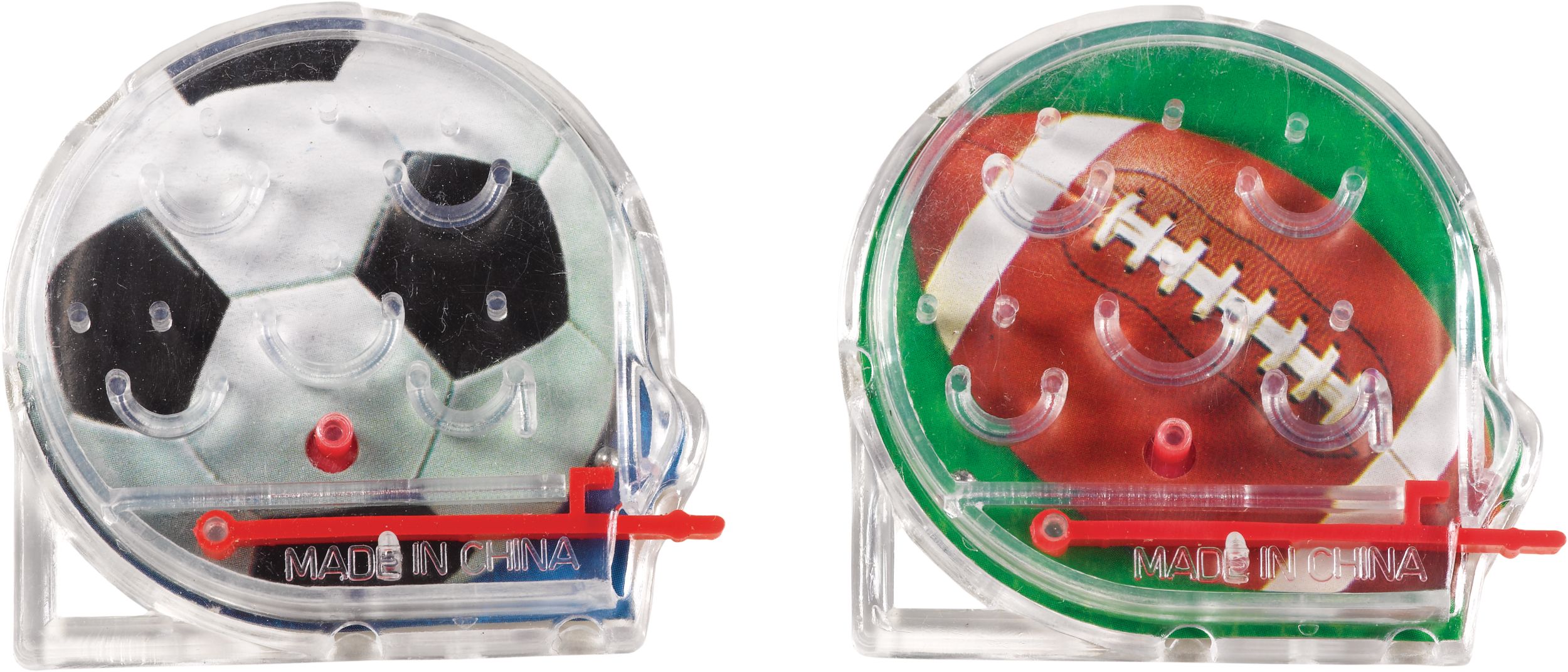 Soccer/Basketball/Baseball/Football Mega Mix Party Favour Pack, Multi-Coloured, 100-pk, for Birthday/Sports/Party Favour Front_Flat