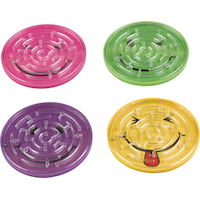 Smiley Face Maze Puzzle Toys, Multi-Coloured, 40-pk, for Birthday/Party Favour Front_Elevated