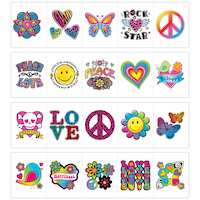 Tatouages pour préadolescents, paq. 24 Front_Flat
