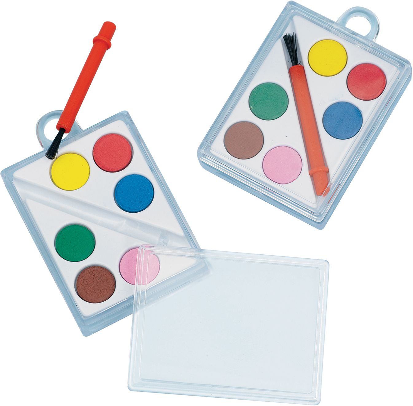 Palettes de peinture en plastique (Paquet de 5) - Accessoire de