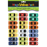 Race Car Toys, Multi-Coloured, 21-pk, for Birthday/Party Favour Front_Flat