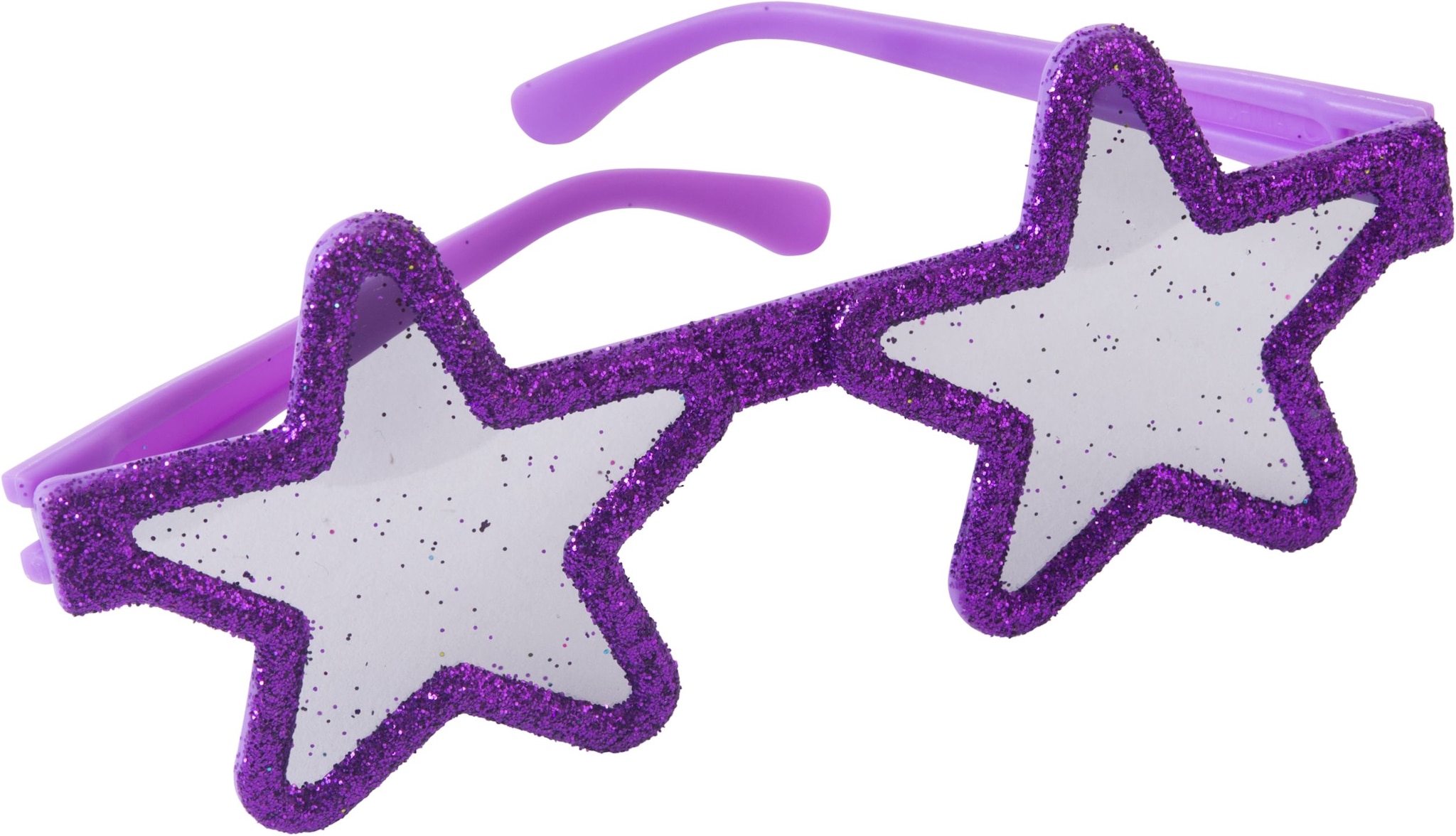 Glitter Star-Shaped Sunglasses, Assorted Colours, 12-pk | Party City