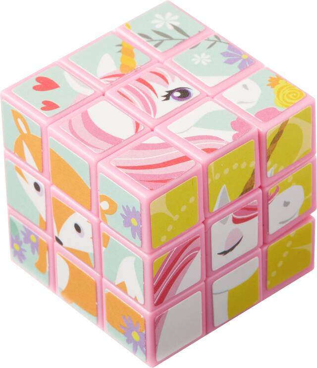 Magical Unicorn Puzzle Cubes, 6-pk Overhead_Plunge