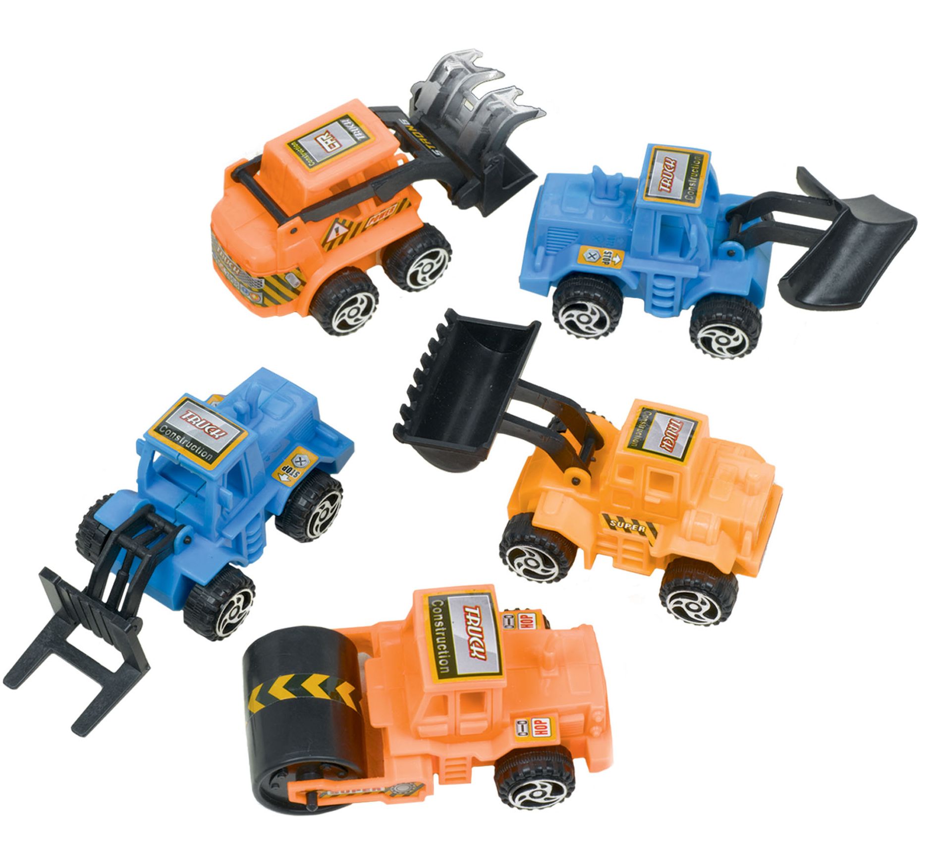 Pull Back Construction Vehicles, 6-pk Overhead_Plunge