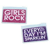 Glitter Girls Rule Coin Purses, 8-pk Overhead_Plunge