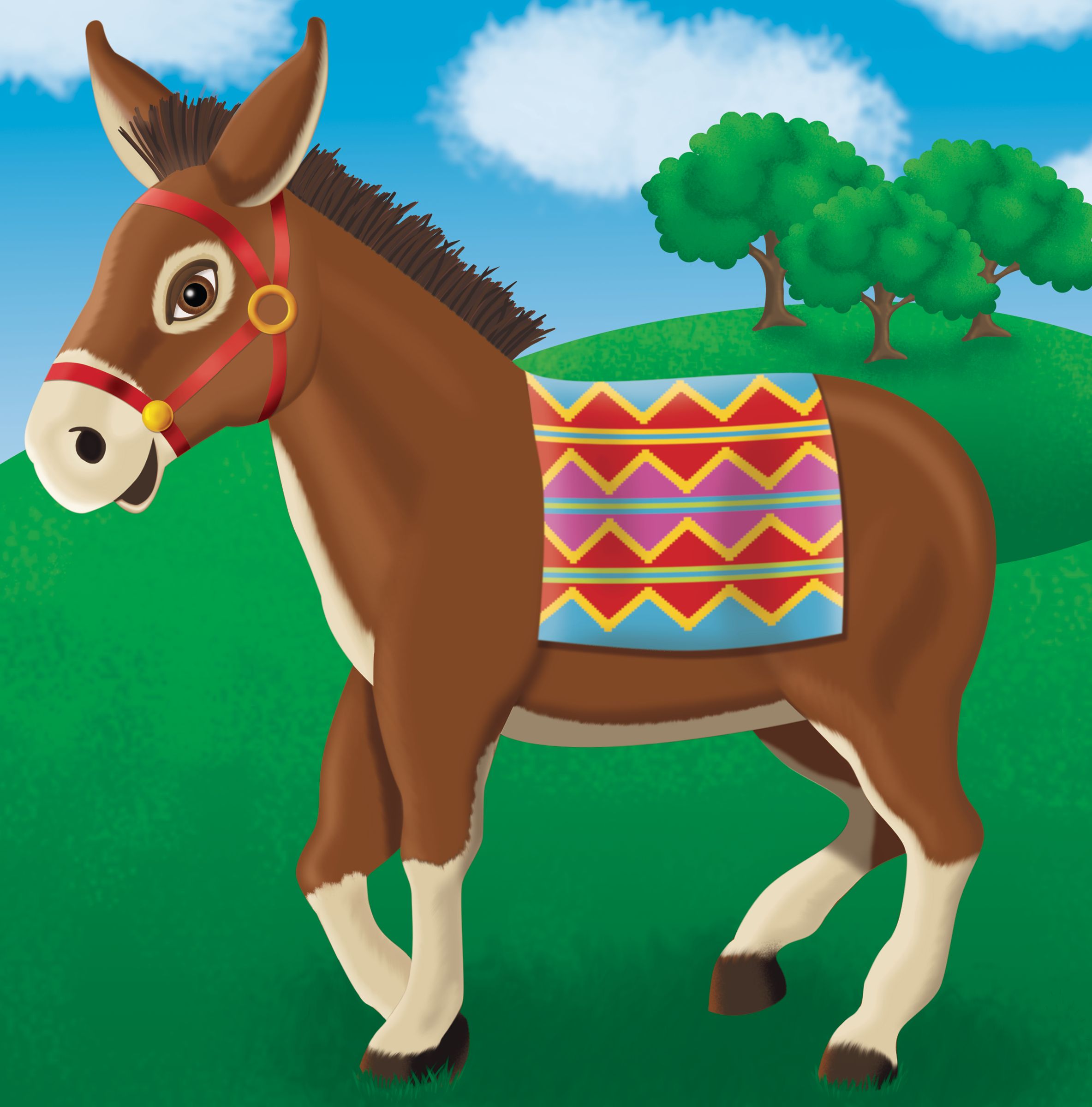 Jeu Épinglez la queue sur l'âne Front_Flat