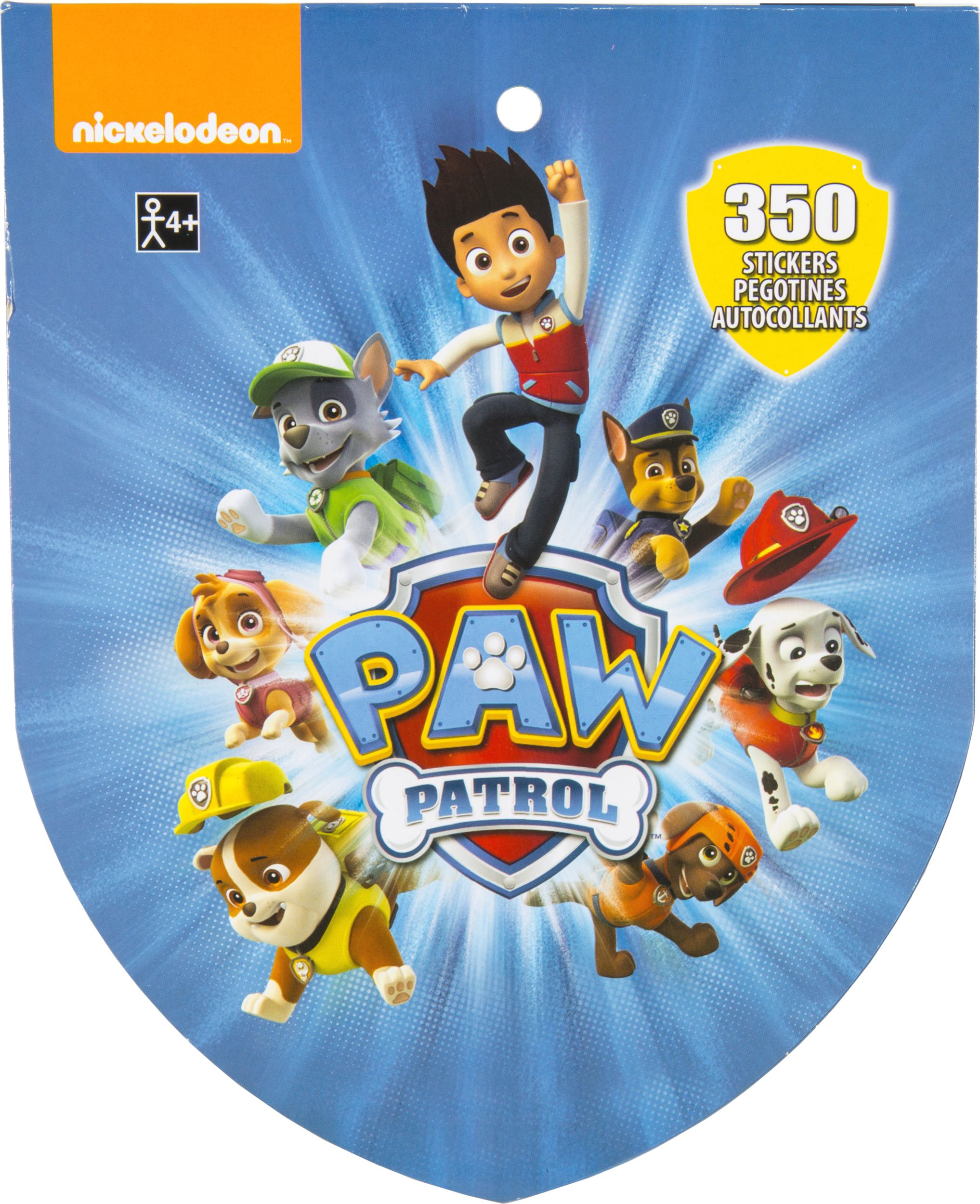 Jumbo PAW Patrol Sticker Book, 8 Sheets Front_Flat