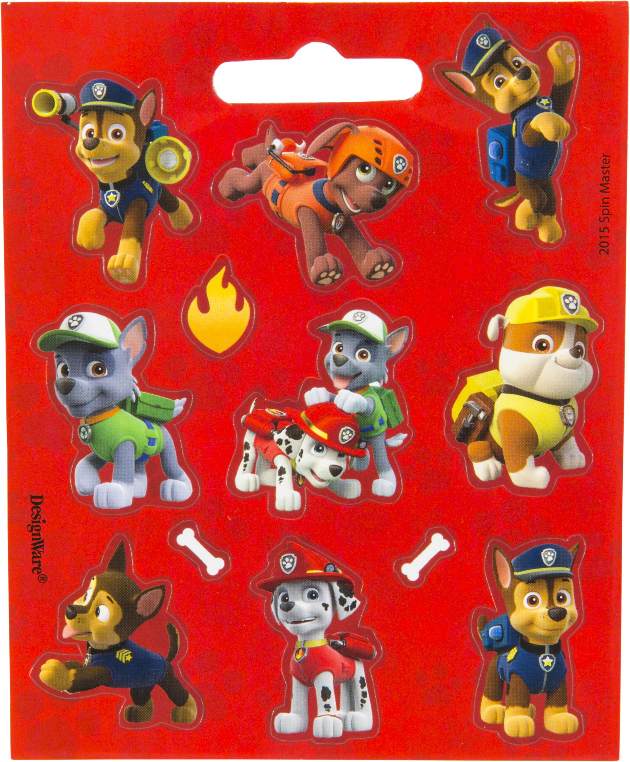 PAW Patrol Sticker Book, 9 Sheets Overhead_Flat