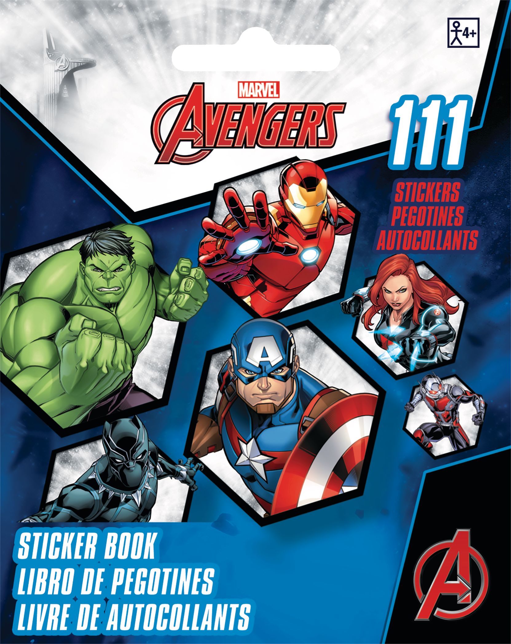 Avengers Sticker Book, 9 Sheets