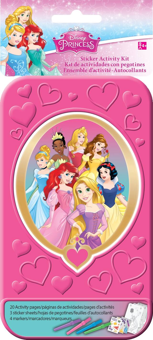 Disney Princess Sticker Activity Box Front_Flat