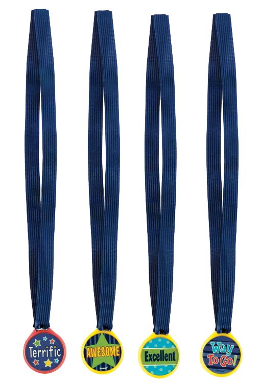 Assorted Award Medals, 12-pk Front_Flat