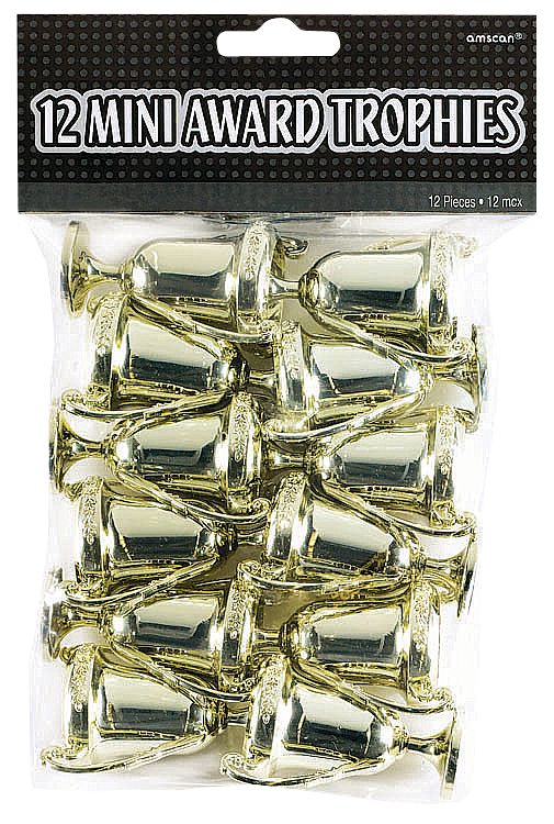 Mini Award Trophies, 12-pk Front_Flat