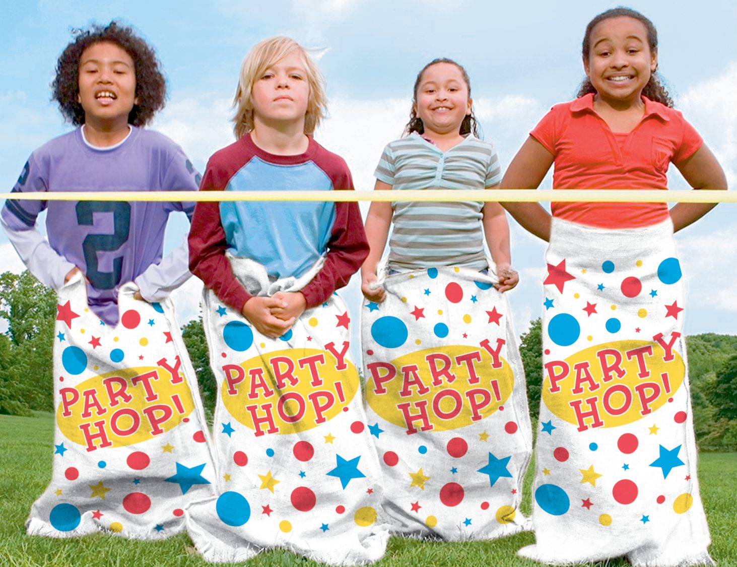 Potato Sack Race Bags, 6-pk Front_Flat