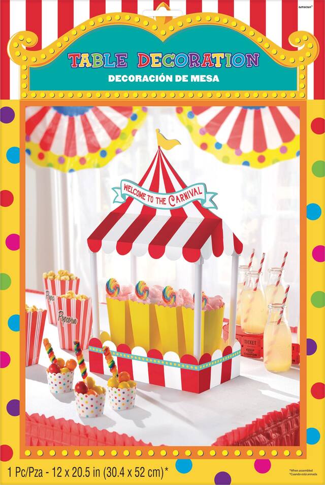 Décoration de table Carnaval Front_Flat