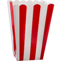 Boîtes-cadeaux d'invités de style maïs soufflé, paq. 5 Front_Angled_Right