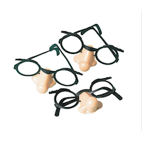 Funny Glasses, 10-pk Composite_or_Mixed