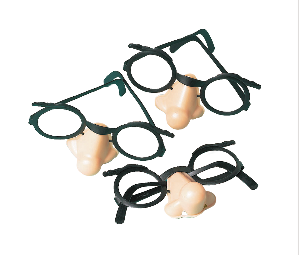 Funny Glasses 10 Pk Party City 