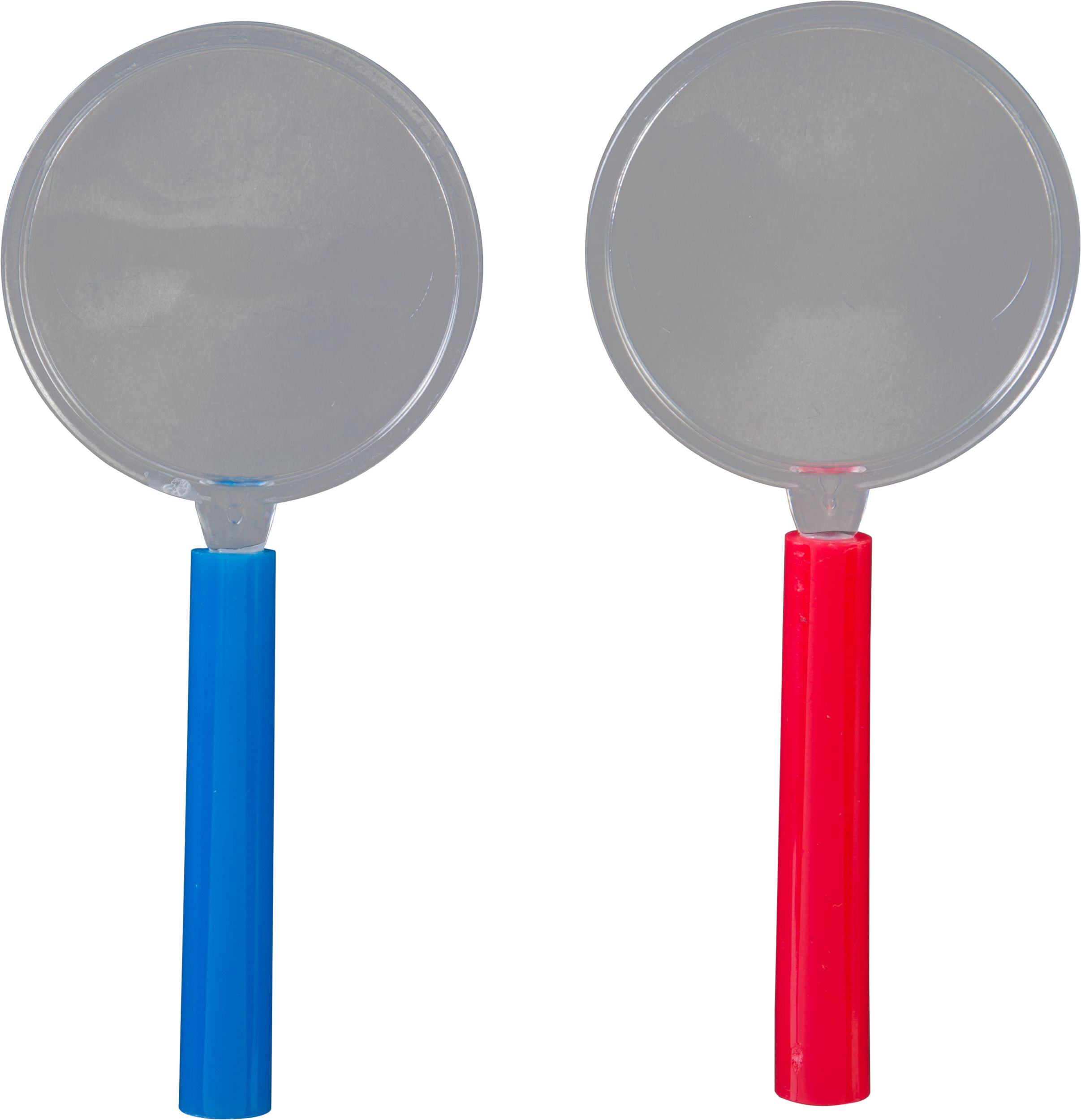 Magnifying Glasses, Multi-Coloured, 4-in, 12-pk, for Birthday Party/Halloween Overhead_Flat