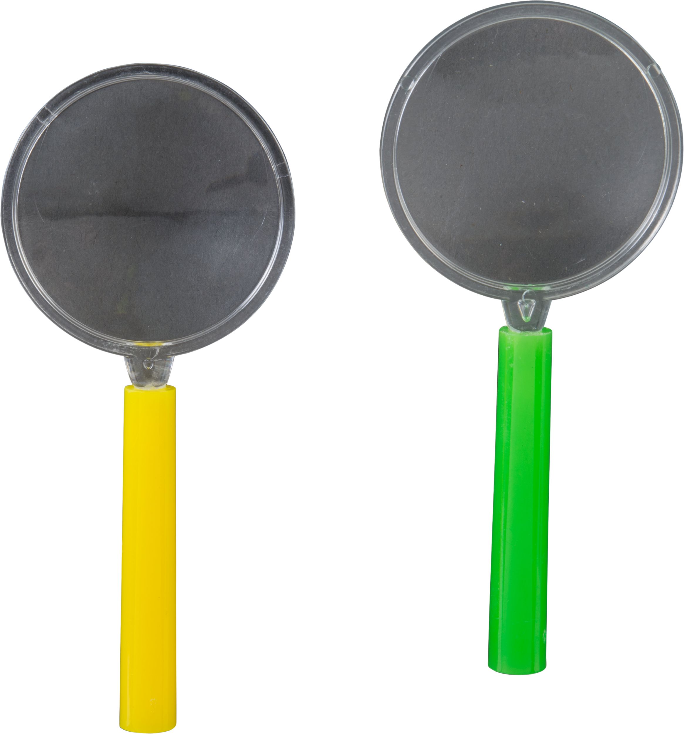 Magnifying Glasses, Multi-Coloured, 4-in, 12-pk, for Birthday Party/Halloween Overhead_Flat