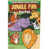 Jungle Animal Fun Activity Pads, 8-pc Front_Flat