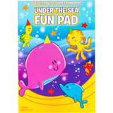 Under the Sea Fun Activity Pads, 8-pc Front_Flat