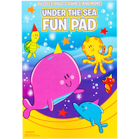 Under the Sea Fun Activity Pads, 8-pc Front_Flat