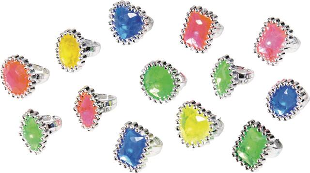 Gemstone Rings, 84-pk Composite_or_Mixed