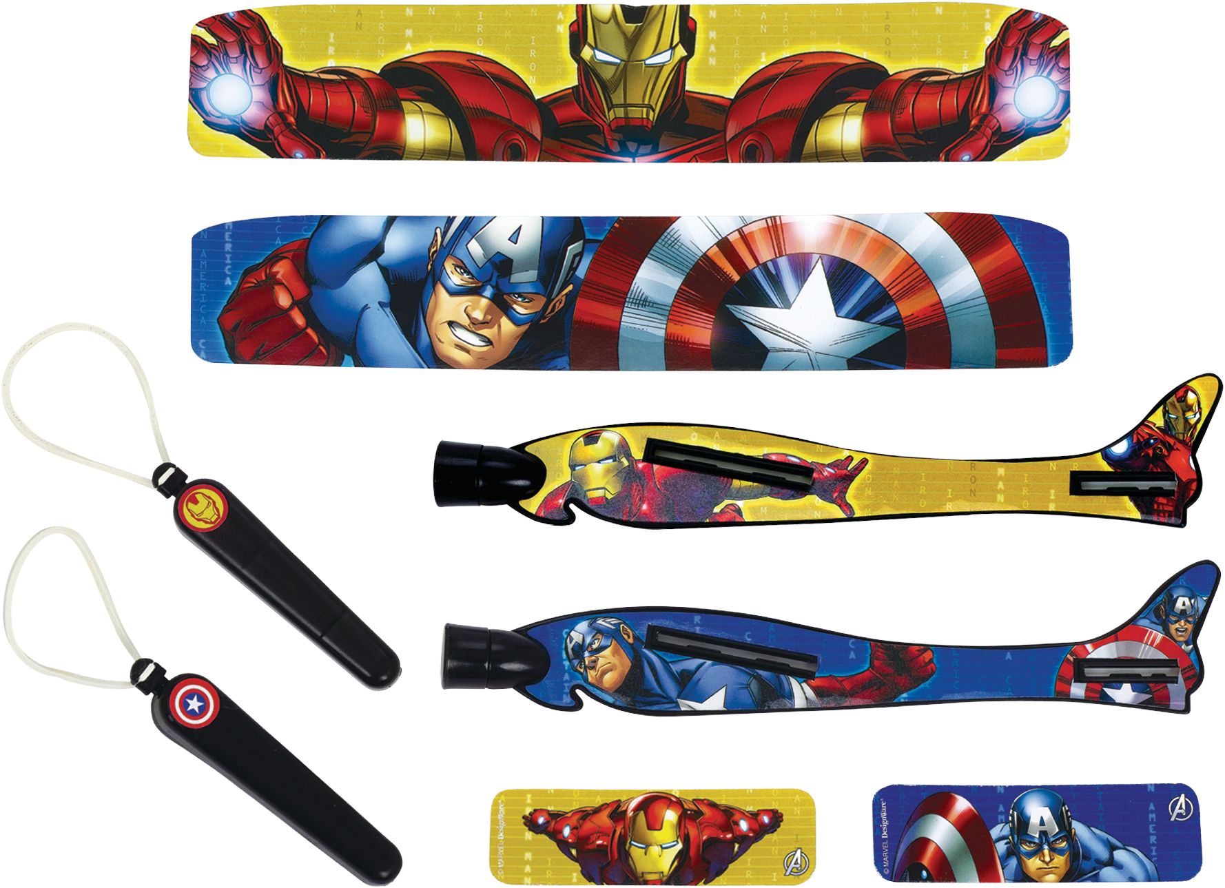 Avengers Gliders, 2-pk Composite_or_Mixed